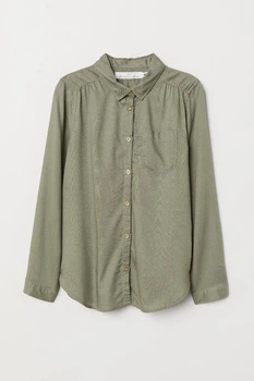 Сорочка підліткова дівчинка зелений H&M 170см (0626052)