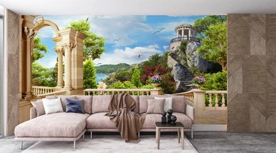 Фотообои флизелиновые Print-walls Сад античных мечтаний 0427 300×250 см (Ш×В)