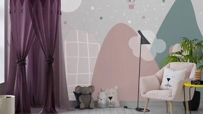 Фотообои флизелиновые Print-walls Полет воздушного шара над 0877 400×250 см (Ш×В)