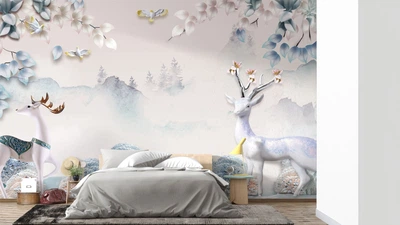 Фотообои флизелиновые Print-walls лес мечтаний 0808 300×250 см (Ш×В)