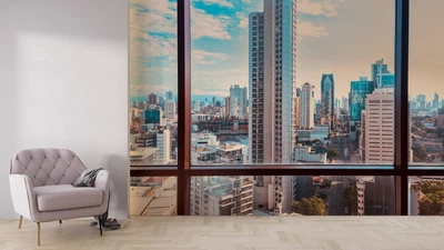 Фотообои флизелиновые Print-walls Город Мечты 0637 300×200 см (Ш×В)