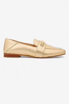 Женские лоферы Michael Kors 38.5 Золотистый (137740)