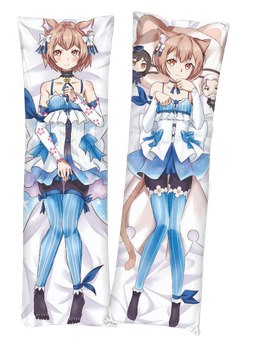 Подушка Дакимакура 150х50 см Феликс Аргайл Felix Argyle Ферис ReZero жизнь с нуля в другом мире Подушка с наволочкой двусторонняя (0166551)