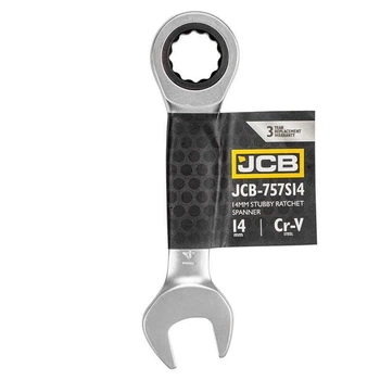Ключ комбінований короткий з тріскачкою 14 мм | 58207 | JCB
