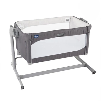 Дитяче ліжечко Chicco Next2me Magic, колір темно-сірий (79584.77)