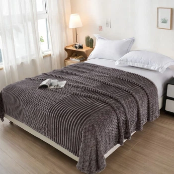 Плед двоспальний KOLOCO "Шарпей Comfort 3D" 180 х 200 см (43230) Темний сірий
