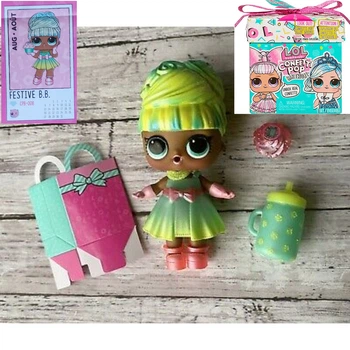 Лялька Lol Surprise! Confetti Pop Birthday Festive b.b.- with Collectible Doll День народження серпень 589969