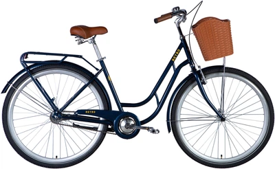 Велосипед Dorozhnik ST 28" RETRO Velosteel 19" 2026 Синий (OPS-D-28-546)