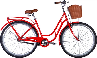 Велосипед Dorozhnik ST 28" RETRO Velosteel 19" 2026 Оранжевый (OPS-D-28-548)