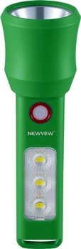 Фонарик аккумуляторный NEWVEW NV-C1012 1200mAh Green (NWVW-NV-C1012-GN)