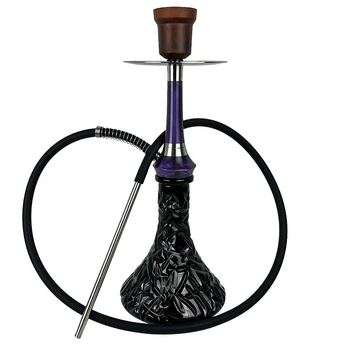 Кальян Totem Monolit Optima Violet Space (Crystal Black)