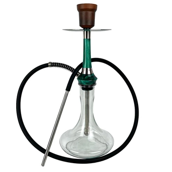 Кальян Totem Monolit Optima Emerald Green (Craft Clear)