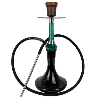 Кальян Totem Monolit Optima Emerald Green (Craft Black)