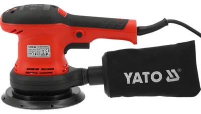 Ексцентрикова шліфувальна машина YATO 150 мм 400 Вт (YT-82208) (5906083122187)