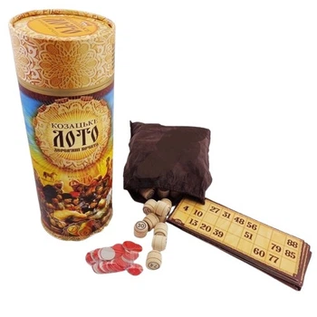 Настільна гра Danko Toys "Козацьке лото" в тубусі (G48-T)