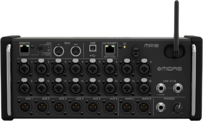 Mikser cyfrowy Midas MR18 (748252183446)