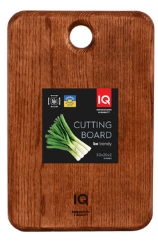 Дошка обробна IQ Be Trendy, 30х20х2 см IQ-5040/3
