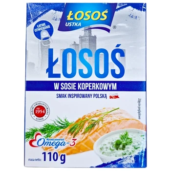 Лосось Losos Ustka у кроповому соусі 110 г
