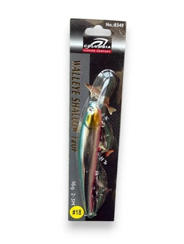 Воблер Bandit Walleye Shallow 120mm/17.7g (глубина 2-3м)(8106-50)