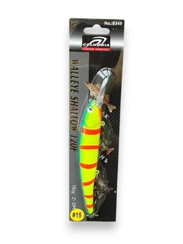 Воблер Bandit Walleye Shallow 120mm/17.7g (глубина 2-3м)(8106-43)