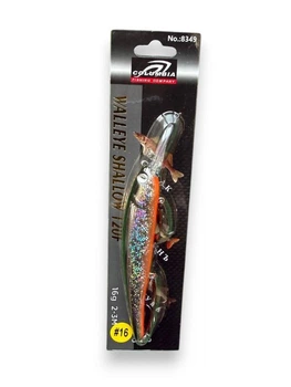 Воблер Bandit Walleye Shallow 120mm/17.7g (глубина 2-3м)(8106-45)