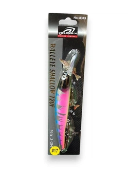 Воблер Bandit Walleye Shallow 120mm/17.7g (глубина 2-3м)(8106-49)