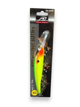 Воблер Bandit Walleye Shallow 120mm/17.7g (глубина 2-3м)(8106-52)