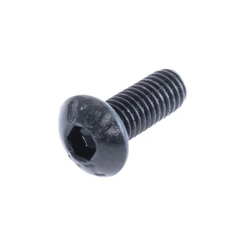 Винт с полукруглой головкой M3x12mm (класс 10.9, черный, внутренний шестигранник, ISO7380) - 393601