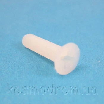 Винт крепежный Гвинт пластиковий, плоска головка під крест M3*15 (100pcs) - 655216