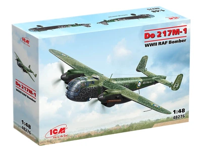 Сборная модель ICM самолет Do 217M-1 RAF Бомбардировщик 2 СВ (48276)