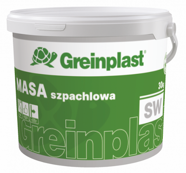 Готовая шпаклевка финишная GREINPLAST SW - 17kg