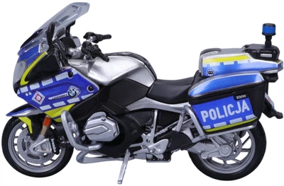 Металева модель Maisto BMW Польська поліція 1:18 Біло-синій MST32306PL (090159323068)