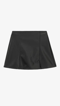 Юбка из экокожи женская GENUA G011229-0016 XL Черный shop (2000999426025)