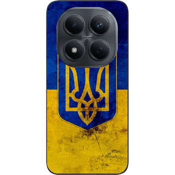 Силіконовий чохол SMTT для Xiaomi Redmi Note 15 Pro Plus 5G із зображенням Герб та прапор
