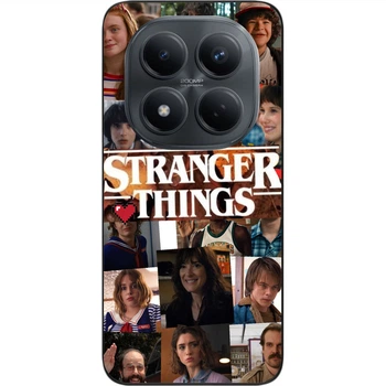 Силиконовый чехол SMTT для Xiaomi Redmi Note 15 Pro 5G с принтом Stranger Things Герои