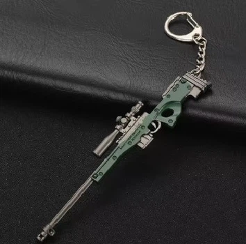 Брелок Зброя-AWM Сіро-Зелений