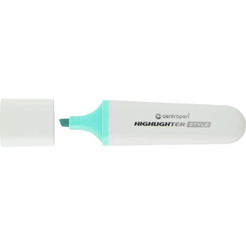 Маркер Centropen Highlighter Style 1-4.6 мм клиноподібний блакитний