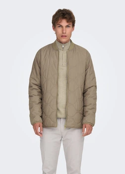 Бомбер ONLY&SONS бежевий ZTJAZ426 L