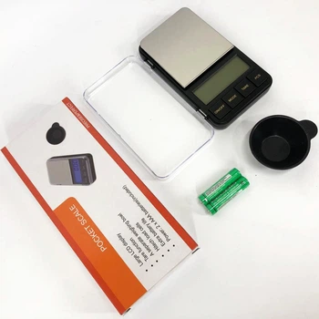 Ювелірні ваги Digital Scale VS 6285PA 200 г 0.01 г, електронні ваги з LCD підсвічуванням, портативні ваги для золота, срібла, ювелірних виробів та дорогоцінного каміння