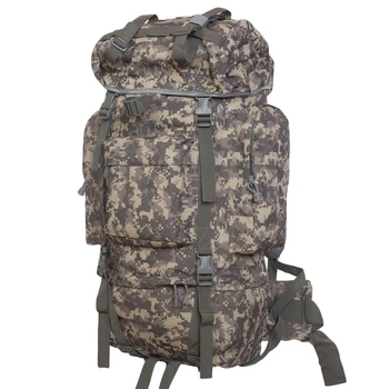 Рюкзак A21 Pixel 70L з системою MOLLE, водонепроникний, камуфляжний