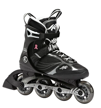 Роликові ковзани для дорослих K2 ATHENA W 40 (9.0US) 260мм Black/white (3040102) O