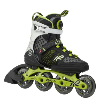 Роликові ковзани для дорослих K2 ALEXIS BOA W 39.5 (8.5US) 255мм Black/green/white (3050100)