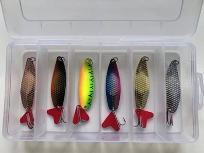 Блесна колеблющаяся X-Fish Valhalla 12.7g 6шт с коробкой