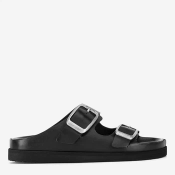 Жіночі шльопанці шкіряні G-Star Raw CAMERON-25SS534 5903698598185 36 Чорні (5903698598192)