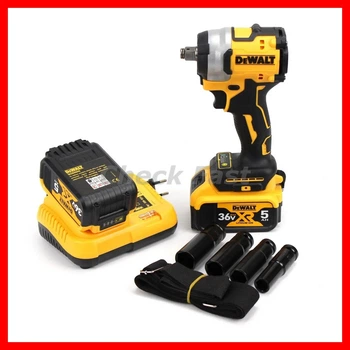 Гайковерт DeWalt DCF922D2T 36V 5AH аккумуляторный ударный гайковерт для монтажних робіт