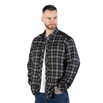 Рубашка "Тайфун" Black/White (9580), 3XL