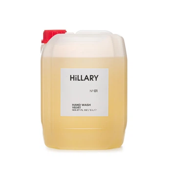 Мыло для рук Hillary Hand Wash Velvet 5 л увлажняющее кремовое мыло для очищения и ухода за кожей рук. (652687)