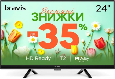 Телевізор Bravis 24" 24K4000H