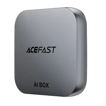 Автомобільний бездротовий адаптер Carplay/Android Auto ACEFAST QC2 Wireless Adapter for Car Grey