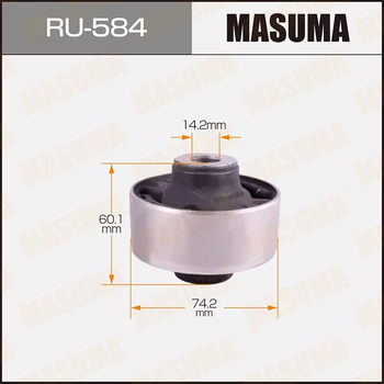 Сайлентблок переднего нижнего рычага передний MASUMA Honda Accord 02-13, 51391-SDA-A03, 51391-SDB-A01, 51391-SEA-004 ( RU-584 )